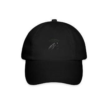 Flyfishing Club fly fishing - Baseball Cap - black/black - Front