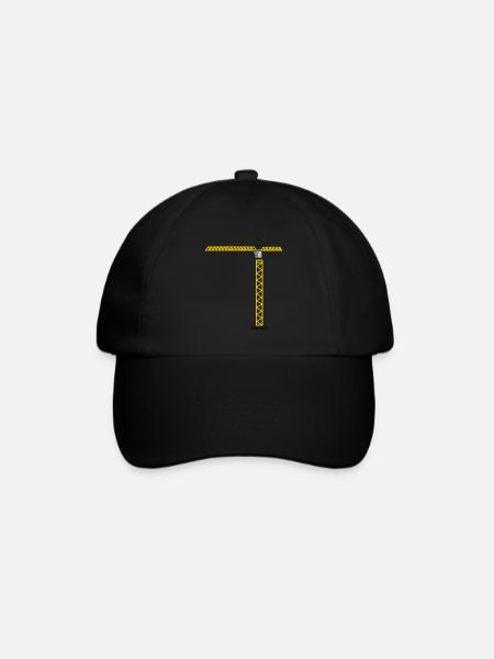 Crane - Baseball Cap - black/black