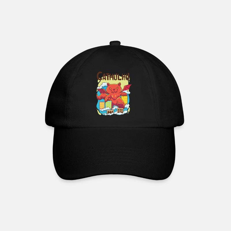 Cathulhu - Casquette classique - noir/noir