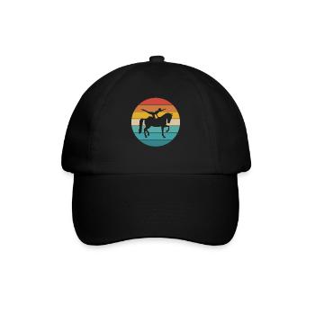 Voltigage | Retro Style - Casquette classique - noir/noir - Devant