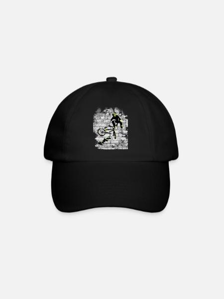 BMX - Baseballcap - zwart/zwart