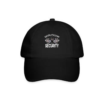 Bräutigam Security Wikinger - Baseballkappe - Schwarz/Schwarz - Vorne
