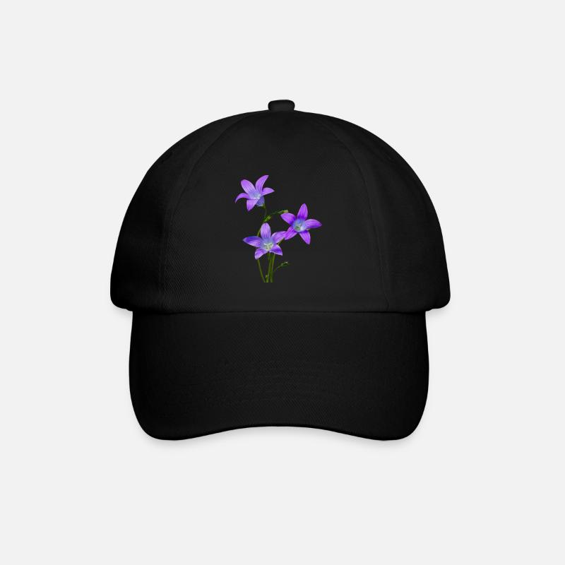Bluebells - Baseball Cap - black/black