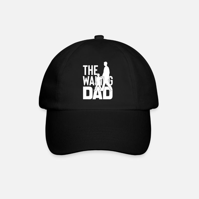 The Walking Dad - Baseballkappe - Schwarz/Schwarz