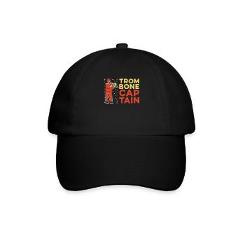 Trombone - Baseball Cap - black/black - Front