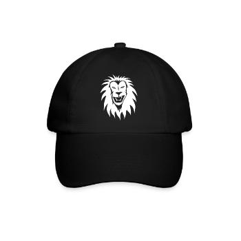 Lion - Baseball Cap - black/black - Front