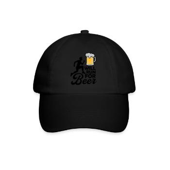 Exécutera de la bière - Casquette classique - noir/noir - Devant