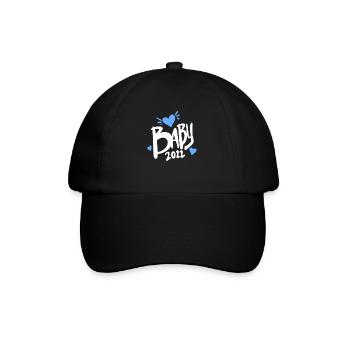 Bébé 2022 - Naissance Enceinte 2022 - Casquette classique - noir/noir - Devant