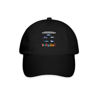Official Ichthyologist Ichthylogy Marine Biologist - Baseball Cap - black/black - Front
