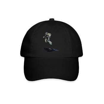bmx racing - Baseball Cap - black/black - Front
