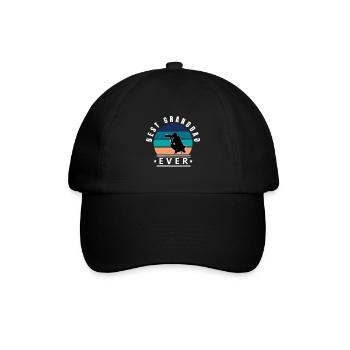 Best Granddad Ever Photographer W - Baseball Cap - black/black - Front