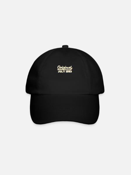 29ème anniversaire Juillet né 1993 Idée cadeau - Casquette classique - noir/noir