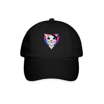Cadeau bisexuel japonais Bobtail Cat - Casquette classique - noir/noir - Devant