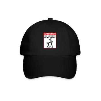 Programmer Coder Software Developer - Baseball Cap - black/black - Front