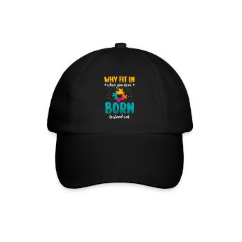 Autisme Cadeau Autiste Asperger TDAH Autisme - Casquette classique - noir/noir - Devant