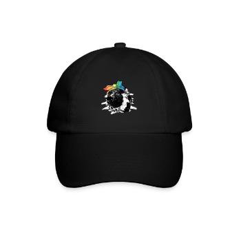 Autistic Tshirt Autimus Gift Asperger Children - Baseball Cap - black/black - Front