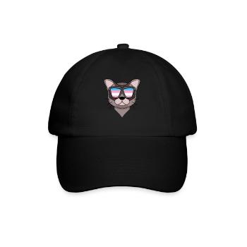 Transgenre Transsexuel Birmanie Chat Cadeau - Casquette classique - noir/noir - Devant