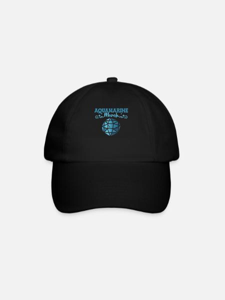Edelsteine - Baseballkappe - Schwarz/Schwarz