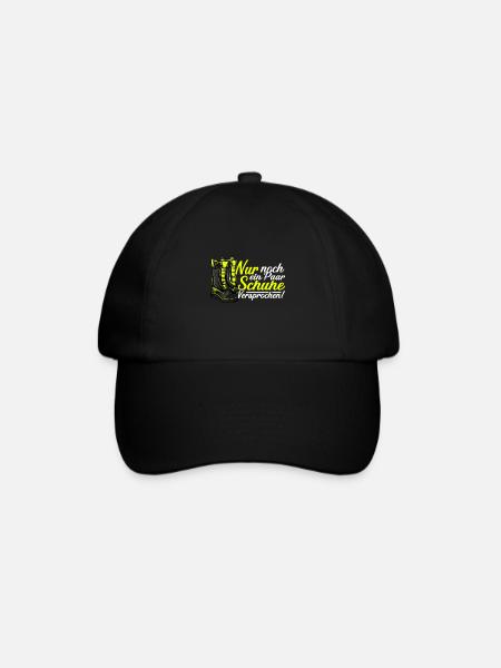 Feuerwehrfrau Feuerwehr Feuerwehrmann Mama - Baseballkappe - Schwarz/Schwarz