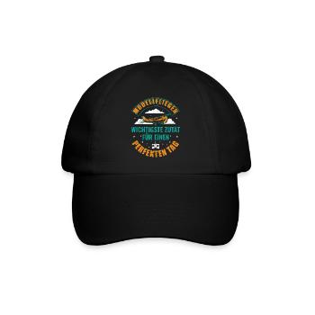 Modellfliegen - Baseballkappe - Schwarz/Schwarz - Vorne