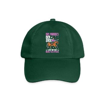 Voltigieren - Baseballkappe - Flaschengrün - Vorne