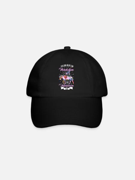 Voltigieren - Baseballkappe - Schwarz/Schwarz