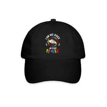 Autistic Autism Autism Awareness Day Asperger's Child - Baseball Cap - black/black - Front