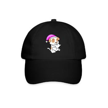 Dog Dog Breed Jack Russell Terrier - Baseball Cap - black/black - Front