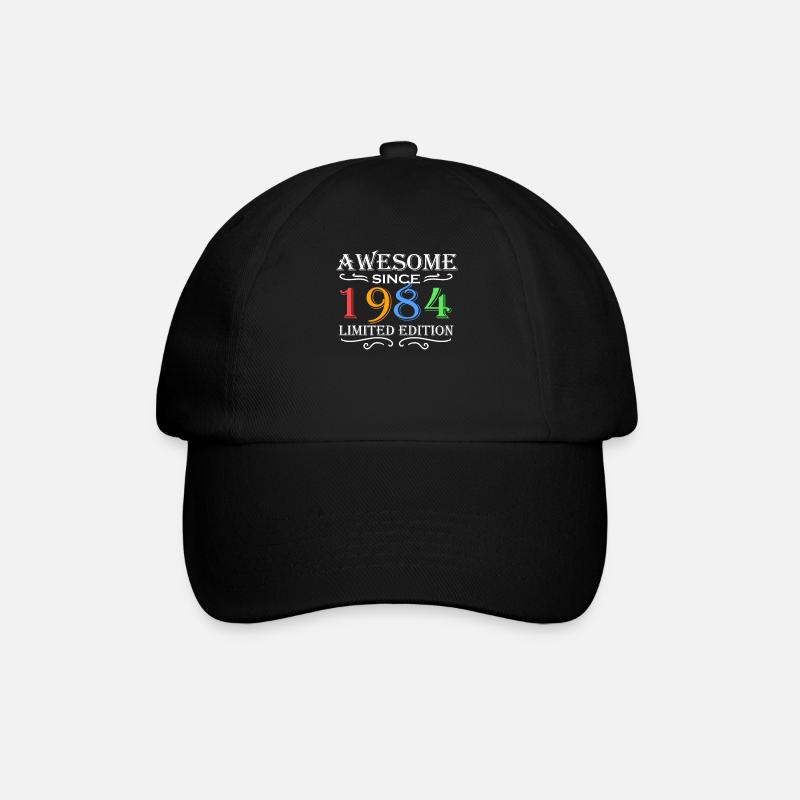1984 - Born 1984 - Baseball Cap - black/black