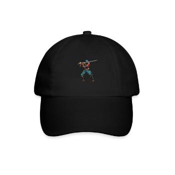 Épée Katana Samouraï - Casquette classique - noir/noir - Devant