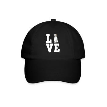 American Bulldog Chiens Cadeaux - Casquette classique - noir/noir - Devant