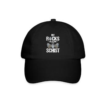 Rock Research and Quartz Rock Design - Baseball Cap - black/black - Front