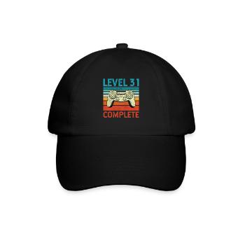 Level 31 Complete - Baseball Cap - black/black - Front