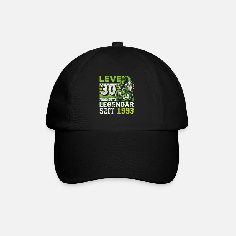 Level 30 unlocked legendary since 1993 - Baseball Cap - black/black