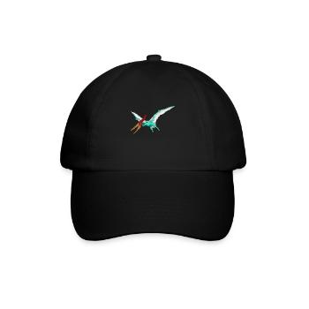 Pteranodon Dinosaur Children Dino Gift - Baseball Cap - black/black - Front