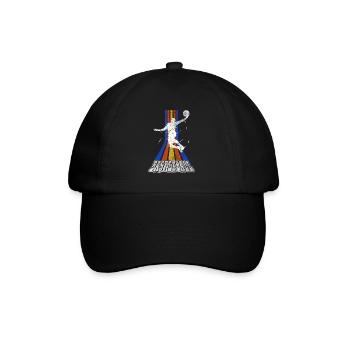 Basketteur Basketteur Dunking Vintage Retro - Casquette classique - noir/noir - Devant