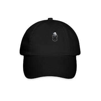 Propriétaire de chien de chien dalmate - Casquette classique - noir/noir - Devant