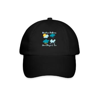 Physique Phyiker Physique appliquée - Casquette classique - noir/noir - Devant