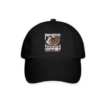 Dinosaure Dinosaure adulte - Casquette classique - noir/noir - Devant