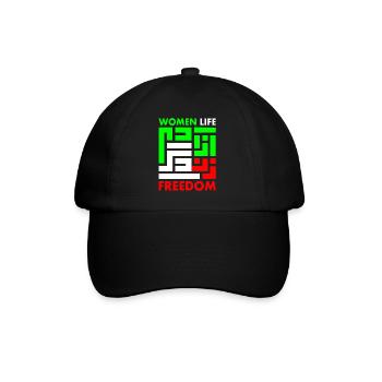 Women life freedom - Baseball Cap - black/black - Front
