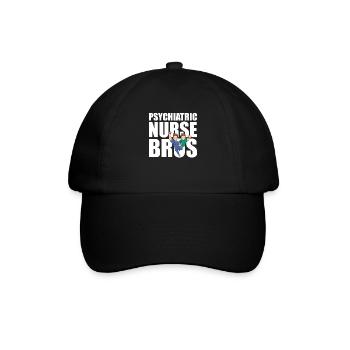 Infirmier - Casquette classique - noir/noir - Devant