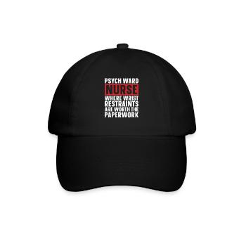 Infirmier - Casquette classique - noir/noir - Devant