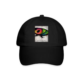 Un thème intéressant comme dans les films pour les amoureux de la peur - Casquette classique - noir/noir - Devant
