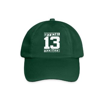 Officiellement un adolescent - Regard affligé - Casquette classique - vert bouteille - Devant