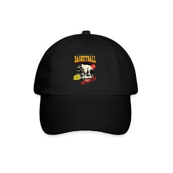 Basketteur Basketteur Dunking Sport Vintage - Casquette classique - noir/noir - Devant