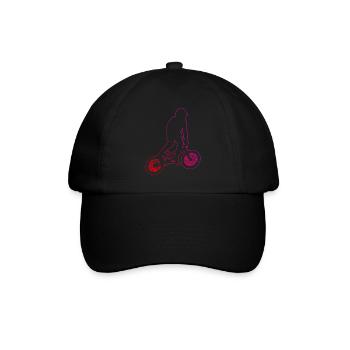 Femmes BMX Jeunes Vélos Hommes Cyclisme BMX Vélo - Casquette classique - noir/noir - Devant
