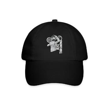 Lancer une hache - Casquette classique - noir/noir - Devant