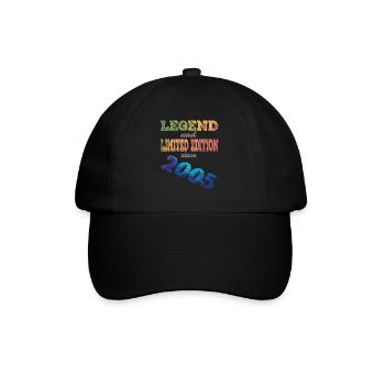 LEGEND AND LIMITED EDITION - Baseballkappe - Schwarz/Schwarz - Vorne