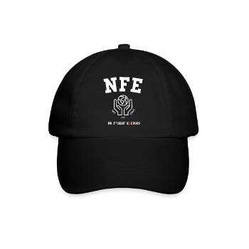 NFE (No F*ckin´ Excuses) - Save our planet - Baseballkappe - Schwarz/Schwarz - Vorne