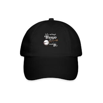 Banjo - Baseballkappe - Schwarz/Schwarz - Vorne